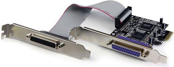 Actual product image StarTech 2 Port PCI Express Parallel Adapter Card
