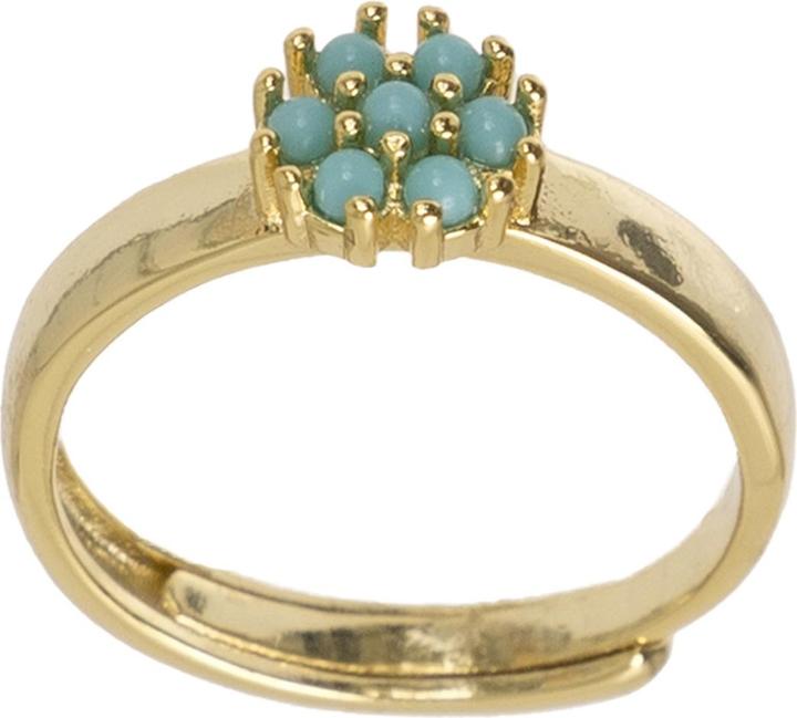 Uzurii The Amazon single Ring Turquoise (One Size, 925 Silber)