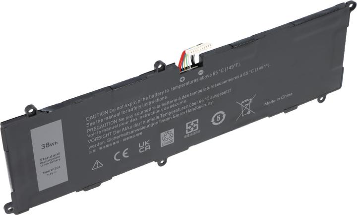 Produktbild AccuCell Akku passend für Dell Venue 11 Pro 7140, Li-Polymer, 7,4V, 5135mAh, 38Wh (2 Zellen, 5135 mAh)
