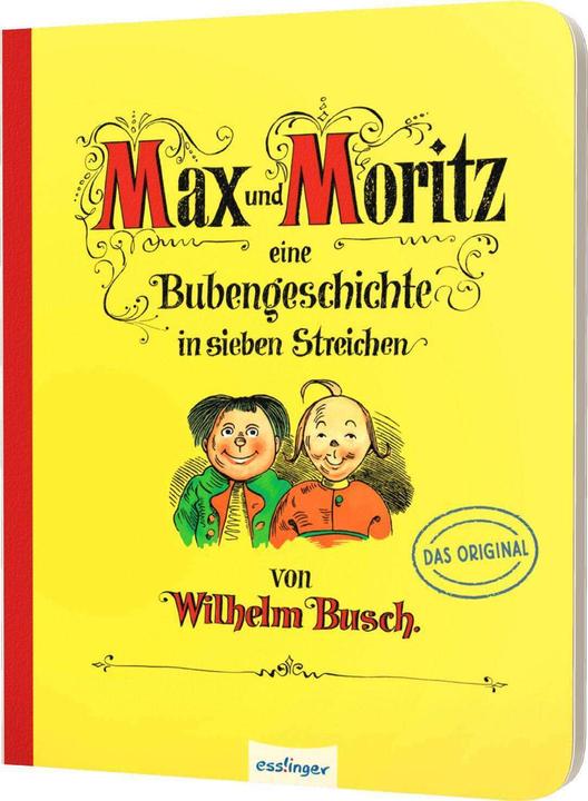 Produktbild Max und Moritz – Eine Bubengeschichte in sieben Streichen (Deutsch, Wilhelm Busch, 2024)
