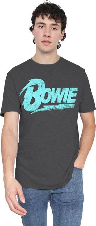 Actual product image David Bowie Unisex Adult Logo T-Shirt (3XL)