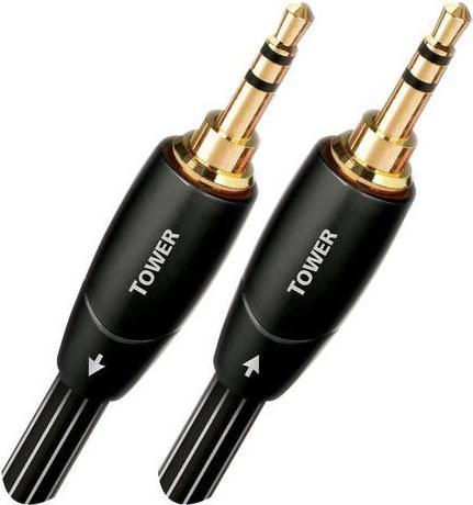Image du produit Audioquest Câble Tower 3.5mm vers 3.5mm - Câble Aux - 1m (1 m, Jack 3,5 mm (AUX))