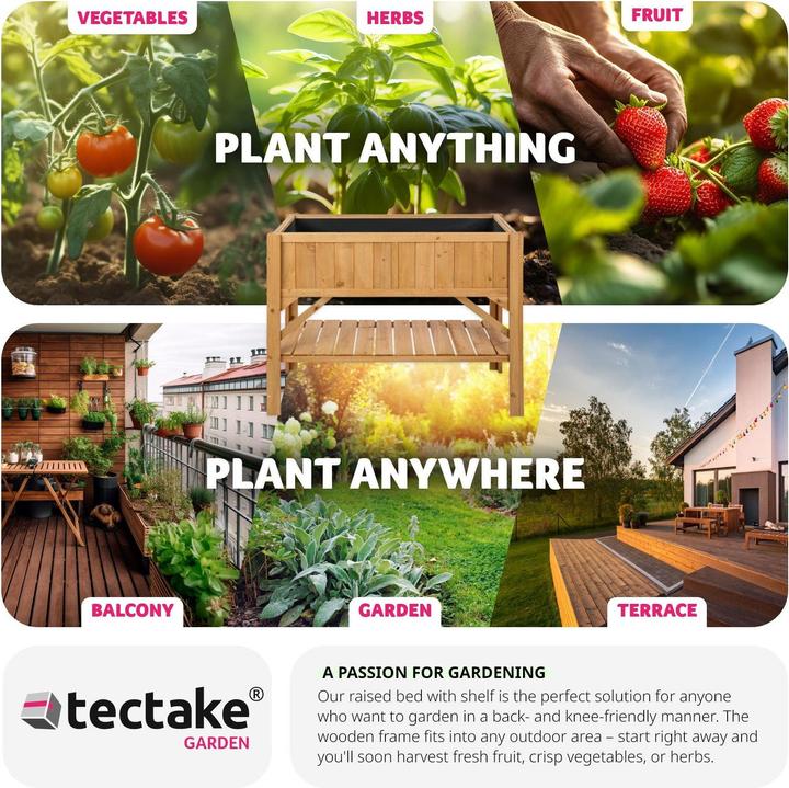 Actual product image tectake Raised bed