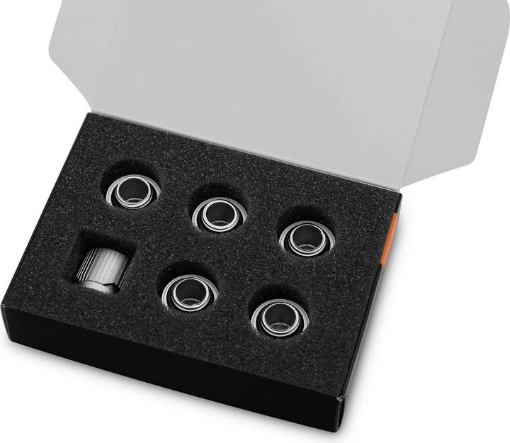 Produktbild EKWB EK-Quantum Torque STC 10/16 - 6er-Pack, Satin Titanium