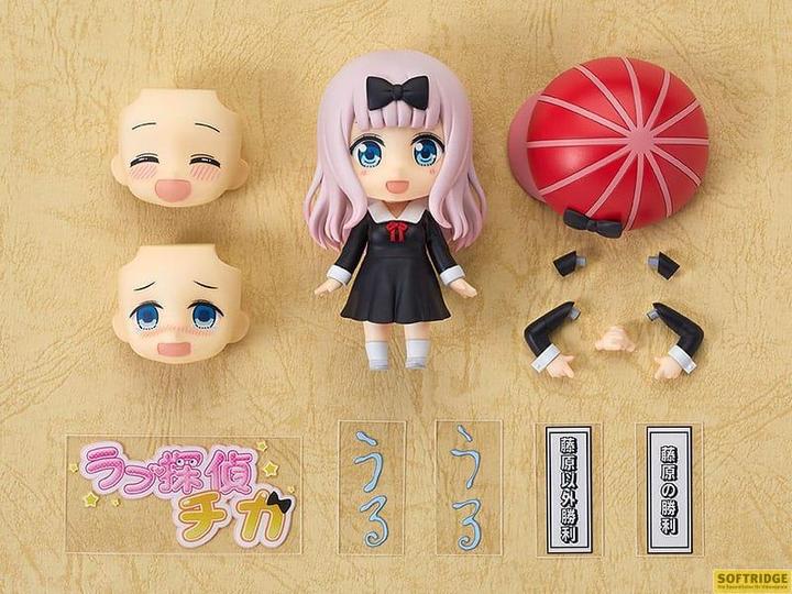 Actual product image Toytec Kaguya-sama: Love is War figurine Nendoroid Chika Fujiwara(re-run)10 cm