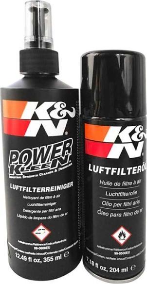 Produktbild K&N kit luftfilterreiniger schmiermittel