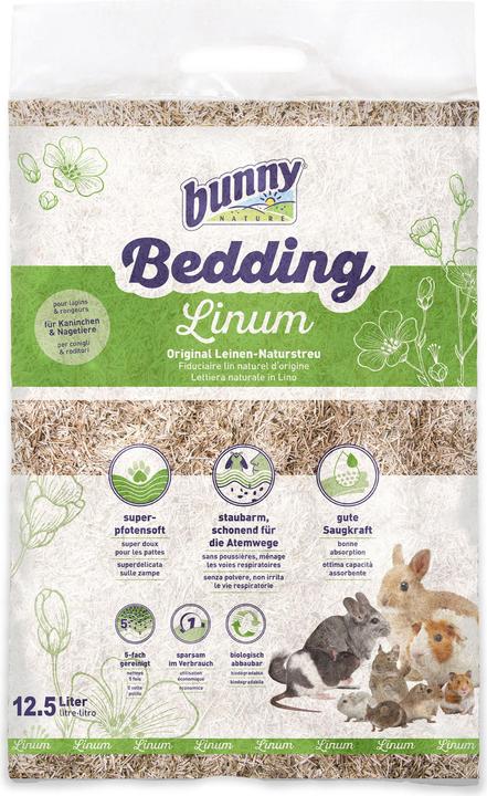 Bunny Bedding Linum 12.5L (1.32 kg, Bedding)