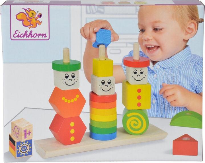 Actual product image Eichhorn Figures plug puzzle (20 pieces)
