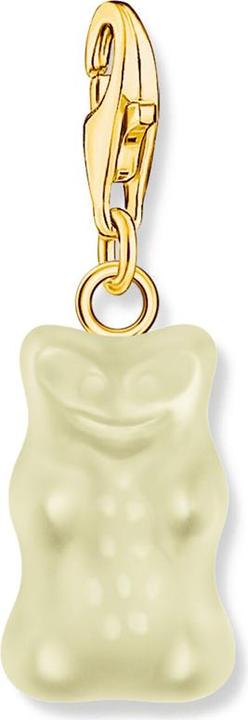 Actual product image Thomas Sabo Charm gold bear pendant in white gold-plated (Silver 925)