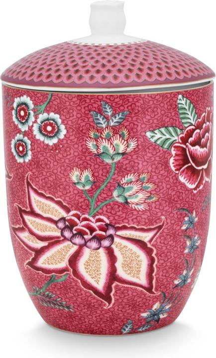 Immagine prodotto PIP Studio Barattolo per la conservazione del Flower Festival rosa scuro da 1,5 litri (1.50 l)
