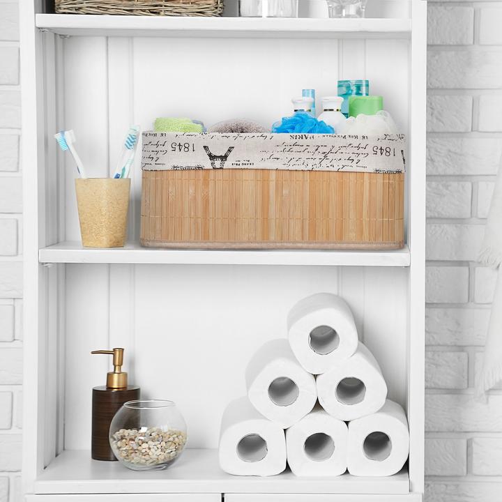 Produktbild Relaxdays Aufbewahrungskorb (1 x, 38 x 28.5 x 16.5 cm)