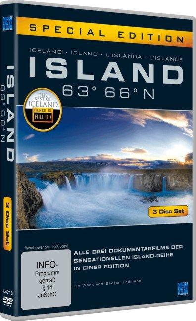 Image du produit Islande 63° 66° N Édition spéciale (DVD, 2015, Allemand, Anglais)