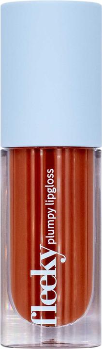 Produktbild Fleeky Plumpy Lip Gloss - Feuchtigkeitsspendende Pflege mit Volumeneffekt (Toffee Brown)