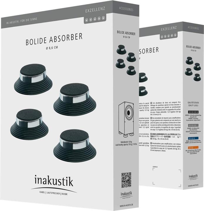 Actual product image Inakustik Excellence Bolide Shock Absorber Set of 4