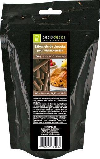 Produktbild Patisdécor Schokoladenstäbchen (35St.)