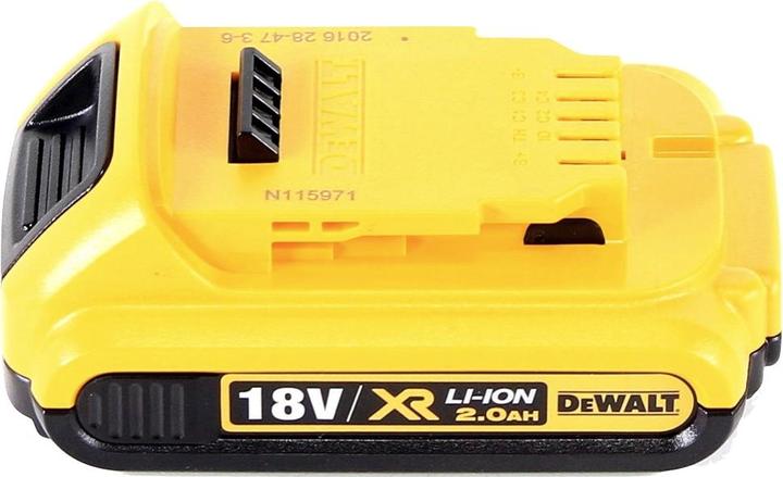 Productafbeelding DeWalt DCV 100 N 18 V Akku Gebläse / Laubbläser + 1 x DCB 183 2 Ah Akku - ohne Koffer, ohne Lader (Oplaadbare batterij, Bladblazer)