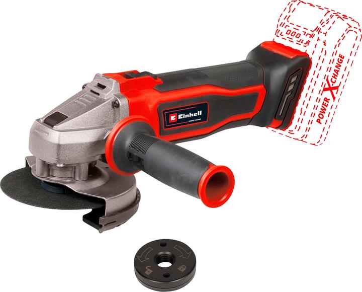 Actual product image Einhell Cordless angle grinder TE-AG 18/ 115 Q Li Kit (1x 4.0 Ah)
