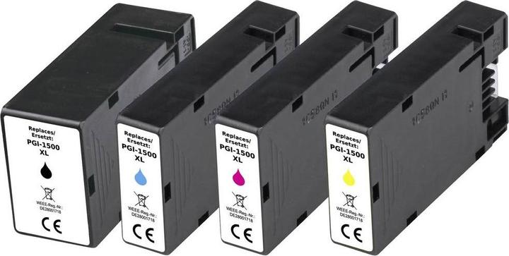 Immagine prodotto Renkforce La confezione combinata di inchiostri sostituisce Canon PGI-1500XL (9182B004) Compatibile Debolezza (M, FC, C, Y)
