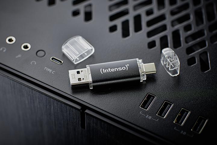 Produktbild Intenso Twin Line (128 GB, USB-A, USB-C, USB 3.2)