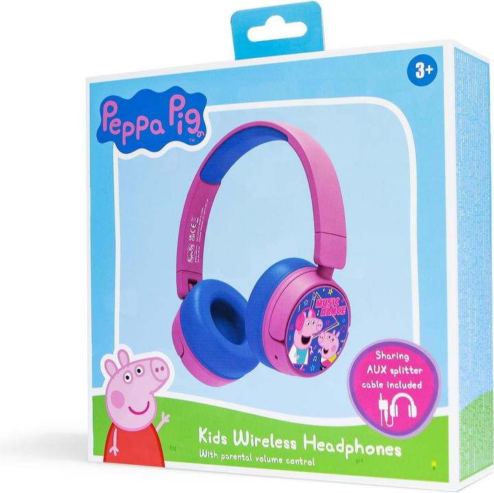 Actual product image OTL Bluetooth Headset w/Perental Control - Peppa Pig Dance (PP982)