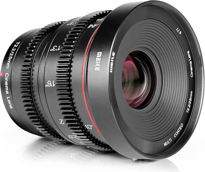 Produktbild Meike 25mm T2.2-22 Sony E-Mount Cine Lens (Sony E, APS-C / DX)