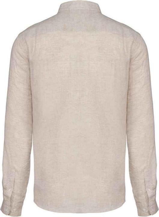 Actual product image Spasso Mens Linen Long-Sleeved Shirt (XL)
