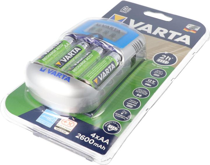 Produktbild Varta LCD Charger (1 Stk., AAA, AA, 2600 mAh, Ladegerät ohne Akku)