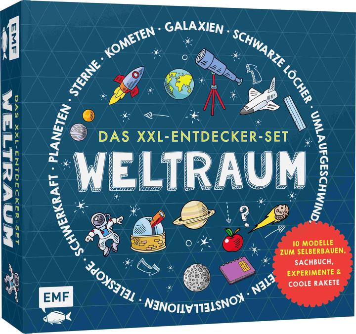 Produktbild XXL-Endecker-Set Weltraum (Deutsch, Rob Colson, 2019)