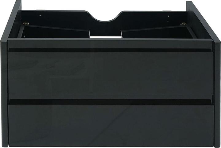 Actual product image Mendler Vanity unit, washbasin vanity unit bathroom, high gloss soft close 50x80cm