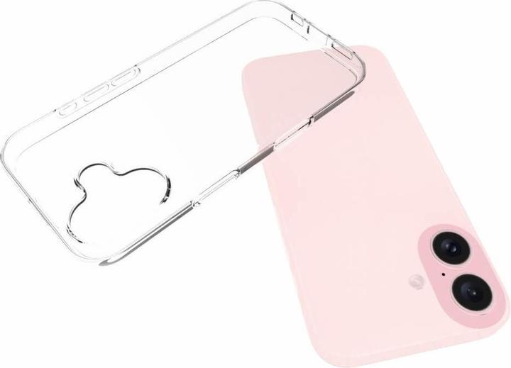 Produktbild Cover-Discount iPhone 16 - Silikon Gummi Case transparent (Apple iPhone 16)