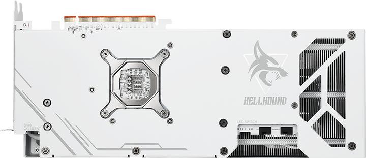 Actual product image Powercolor RX 7800XT Spectral White Hellhound (16 GB)