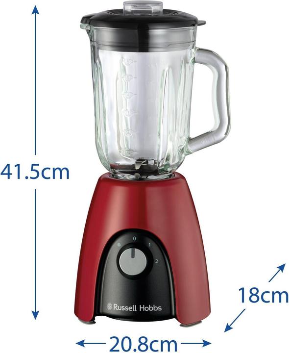 Image du produit Russell Hobbs Mixeur sur pied en verre Desire (650 W)