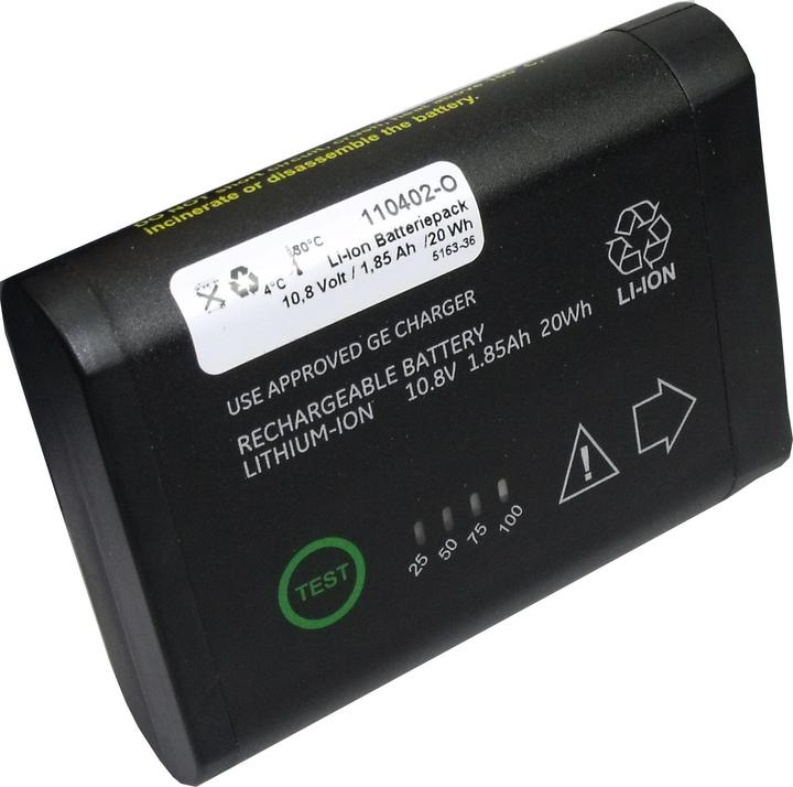 Produktbild AccuCell Akku GE Healthcare Carescape PDM - Typ 2016989-002 (Gerätespezifisch, 1850 mAh)