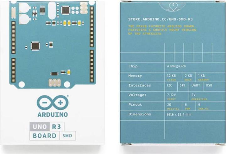 Immagine prodotto Arduino Uno Rev3 SMD