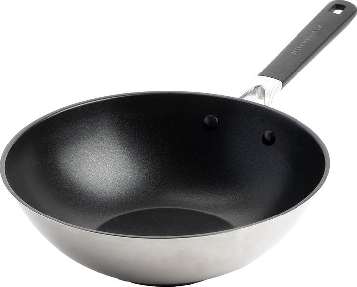 Actual product image KitchenAid Classic Stainless Steel (CC005705-001) (Wok, Stainless steel)