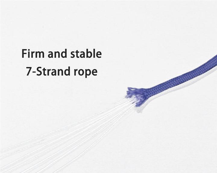 Produktbild Intirilife 31m Nylon Outdoor Seil in BLAU (15 m)