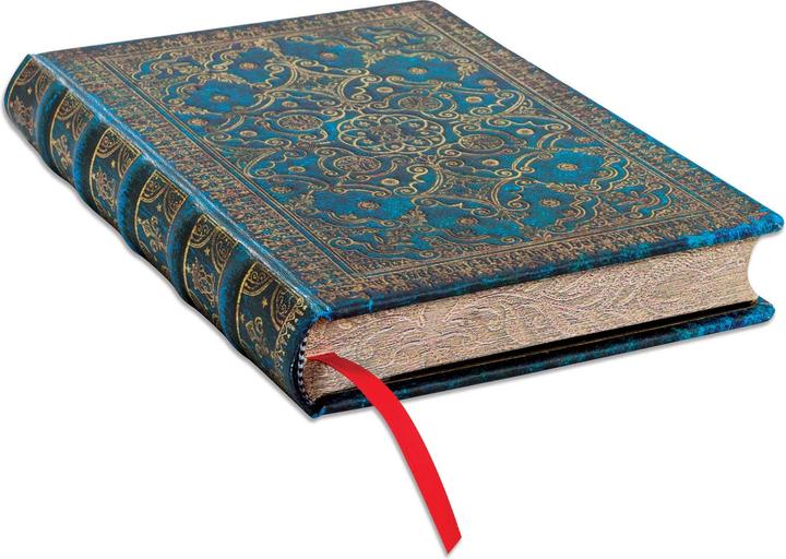 Actual product image Paperblanks AZURBLAU (SIGNATURE EDITIONS) - Notebook (130 x 180 mm, Plain, Hardcover)