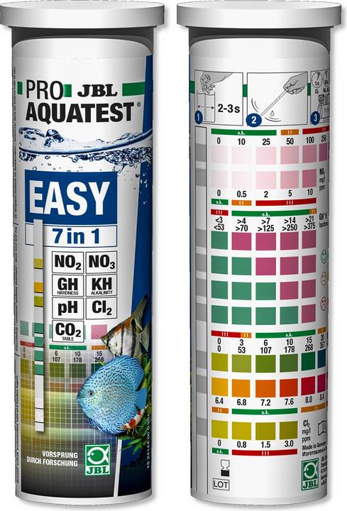 Produktbild JBL Aquaristik und Terraristik EasyTest 7 in 1 (Wasserpflege Aquarium)