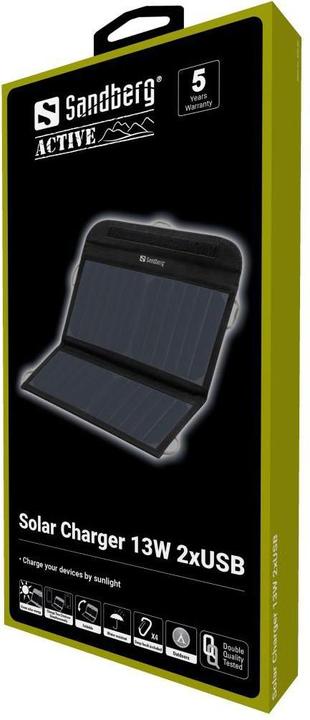 Immagine prodotto Sandberg caricabatterie solare (13 W)