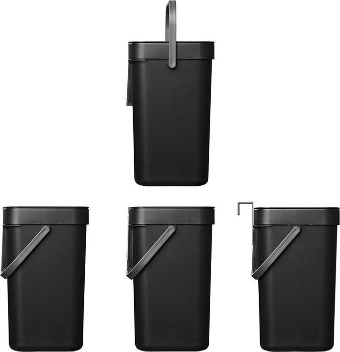 Image du produit ProPlus Abfalleimer mit Deckel 5L für Wohnwagen/Wohnmobil (5 l)