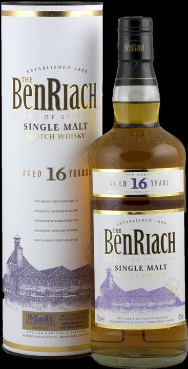 Immagine prodotto BenRiach 16 anni (Whisky scozzese, Single Malt, 1 x 70 cl)