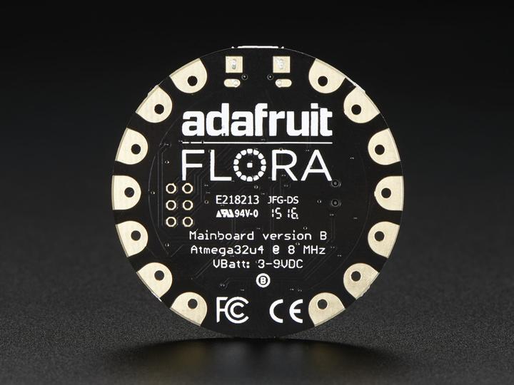 Actual product image Adafruit FLORA Wearable electronic platform V2