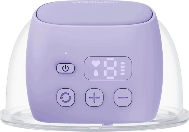 Actual product image Momcozy S9 Pro Wearable Breast Pump Purple Double Packs