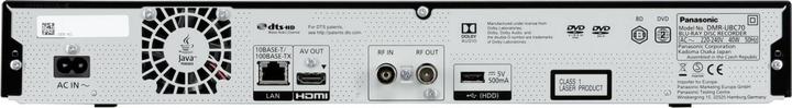 Actual product image Panasonic Dmr-Ubc70egk (500 GB, Bluray Player, Blu-ray Recorder)