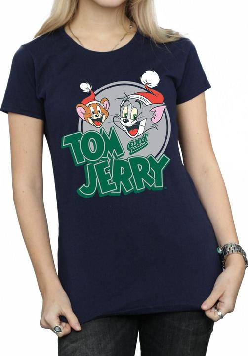 Produktbild Tom & Jerry Christmas Greetings TShirt (L)