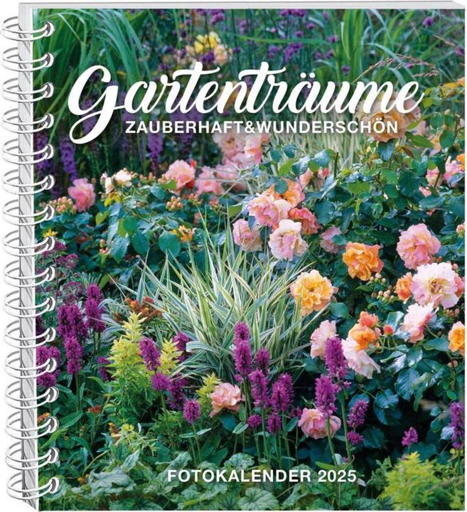 Produktbild Gartenträume Fotokalender 2025 (17 x 20 cm, Deutsch)