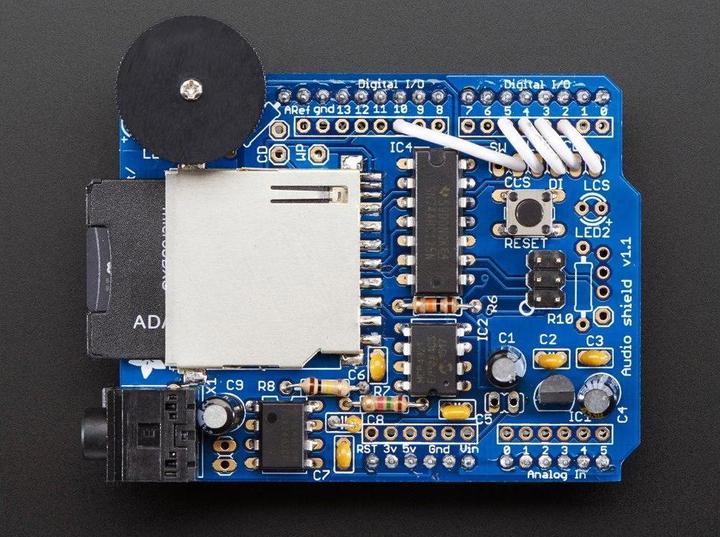 Produktbild Adafruit Wave Audio Shield für Arduino (Diverse)
