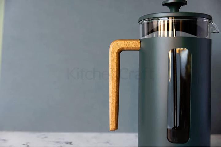 Actual product image La Cafetière Pisa Cafetiere Stainless Steel for 8 Cups Green (1 l)