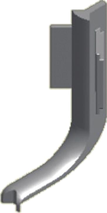 Schüco Corner for recessed grip