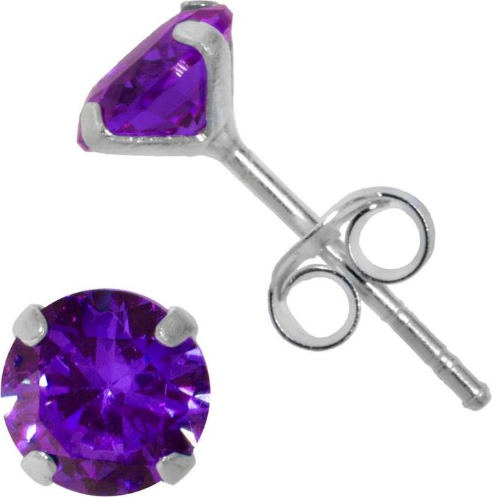 Bijouteria Ohrstecker (Silber 925, Zirkonia)